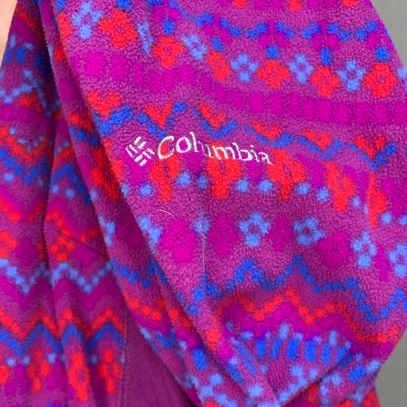 COLUMBIA Multicolored Half Zip Pullover - Picture 7 of 8
